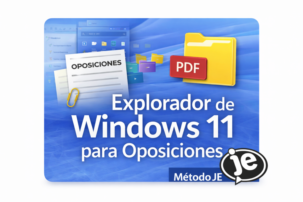 Explorador de Windows 11 para oposicionesn en PDF