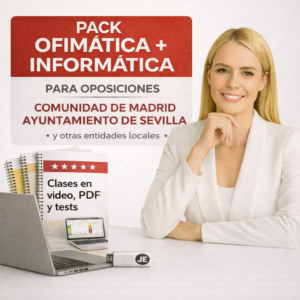 Pack ofimática e informática para oposiciones