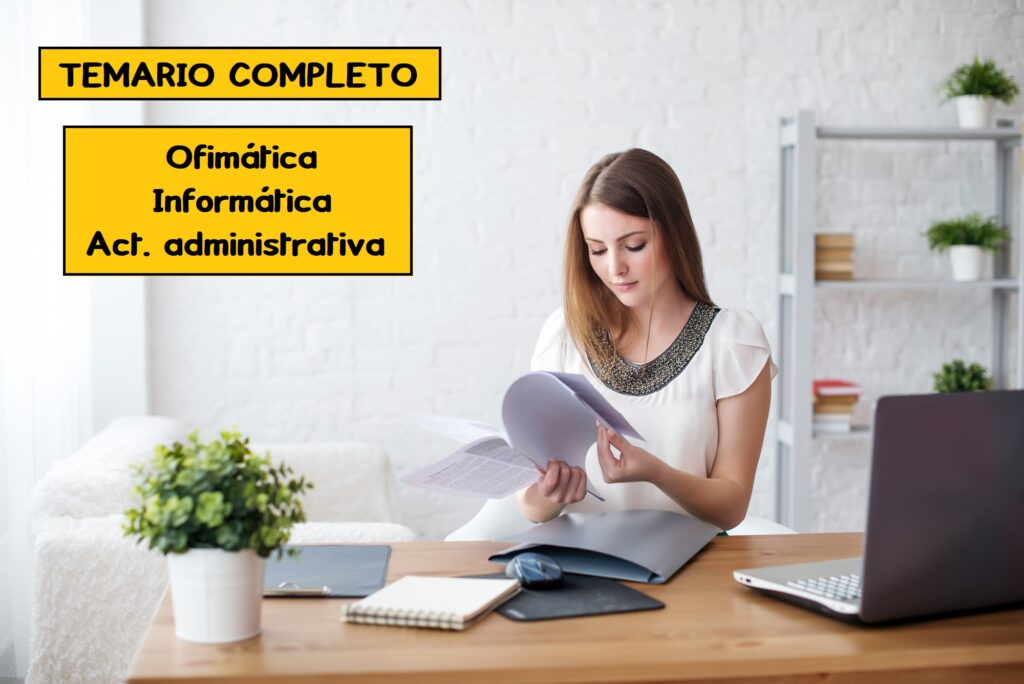 temario ofimatica oposiciones