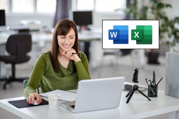 word y excel para examen tipo test auxiliar administrativo