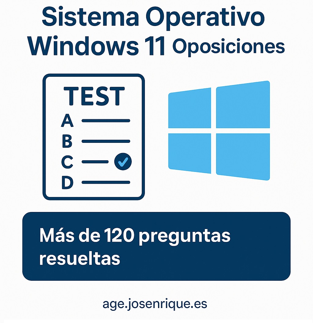 test windows 11 oposiciones