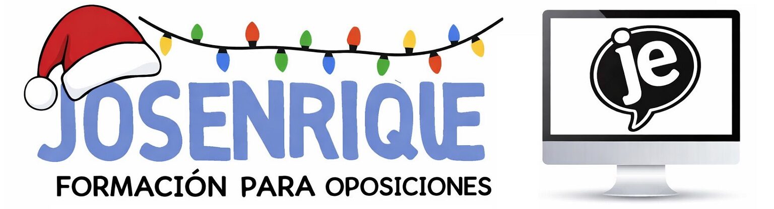 logo josenrique navidad oposiciones