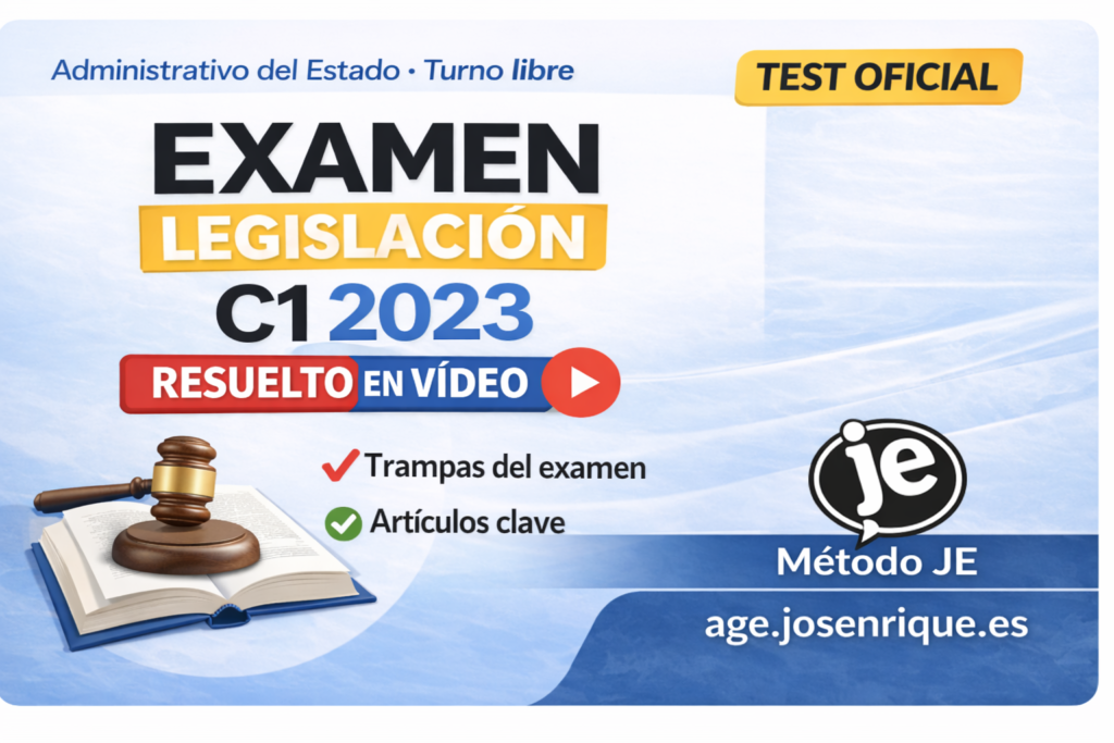 Examen Administrativo Estado 2023