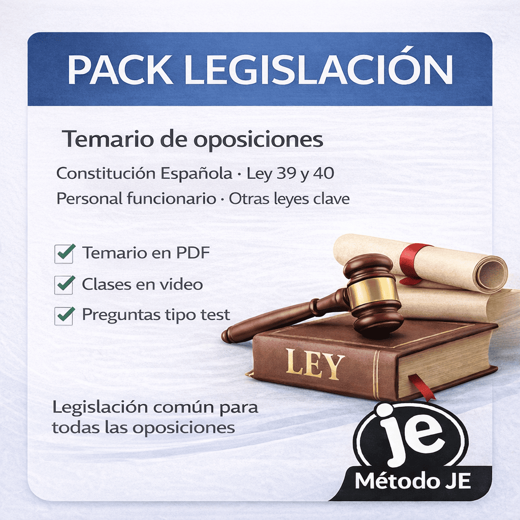 leyes para oposiciones