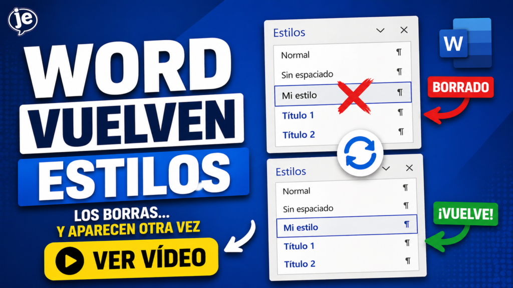 eliminar estilos word