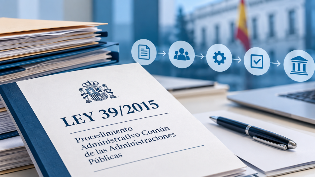 Test Ley 39/2015 de Procedimiento Administrativo para oposiciones